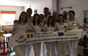 Elevi de la Şcoala Postliceală Sanitară „Dimitrie Cantemir” Târgu-Mureş, practică în Italia şi Spania