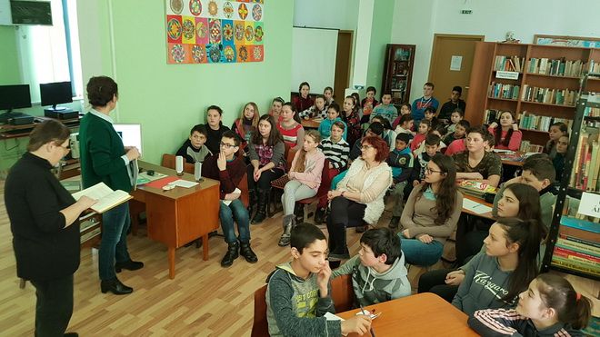 Lectura, promovată la şcoala din Gorneşti