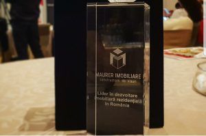Maurer Imobiliare – premiul de onoare „Liderul în dezvoltare imobiliară rezidențială în România”