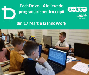 TechDrive relansează cursurile de programare Kids Learning Code