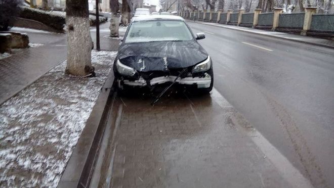 Accident pe strada Mihai Viteazu