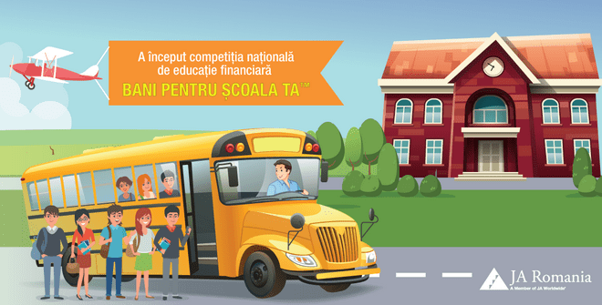 A început a șasea ediție a competiției naționale de educație financiară „Bani pentru școala ta”. Liceele din țară pot beneficia de finanțări de până la 10.000 euro!