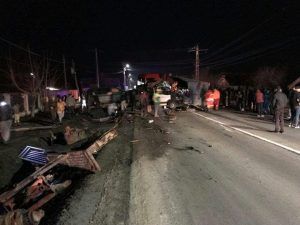 FOTO: Accident grav la Cipău
