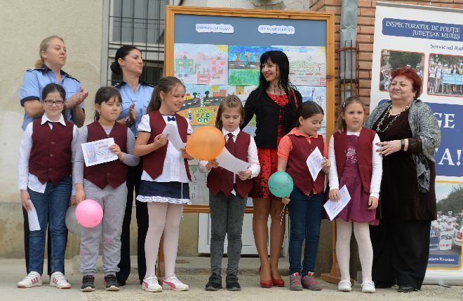 FOTO: Educaţie rutieră la Sighişoara