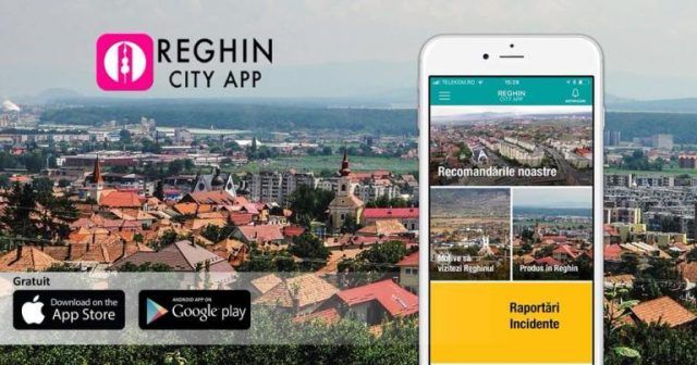 Oferta Reghinului promovată prin aplicația Reghin City App