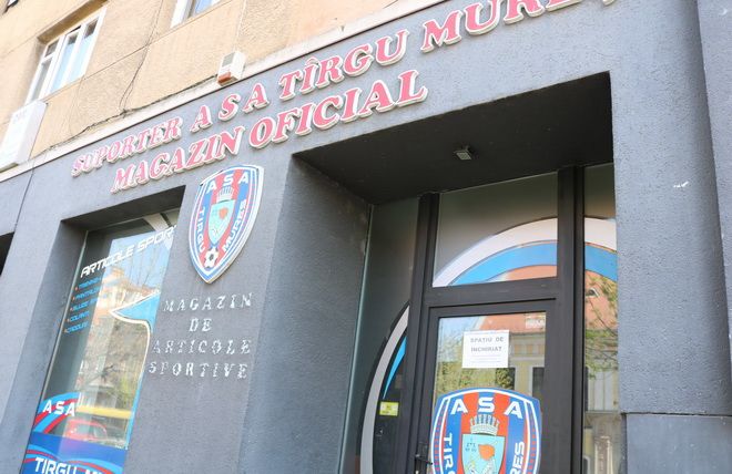Se caută chiriaş pentru fostul magazin al ASA Târgu-Mureş