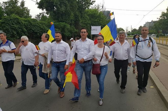 FOTO: Circa o mie de mureşeni, la mitingul PSD din capitală. Vasile Gliga: „A fost mitingul românilor!”