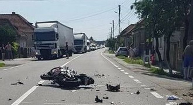 FOTO: Motociclist din Luduş, decedat în judeţul Bihor