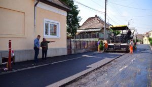 FOTO: Strada Muncitorilor din Târgu-Mureş, asfaltată!