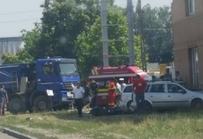 Motociclist rănit grav pe strada Barajului din Târgu-Mureş