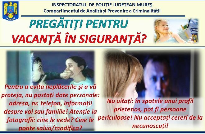 Pregătiţi pentru… vacanţă în siguranţă? Copiii pe internet