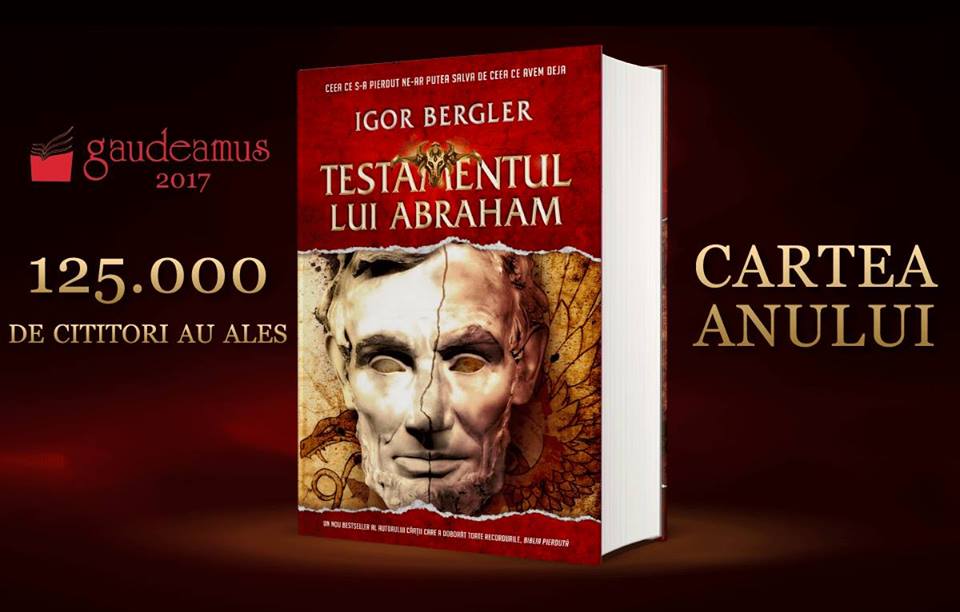 Igor Bergler, autorul bestsellerului „Testamentul lui Abraham“, la Târgu-Mureș
