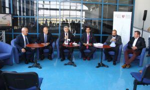 FOTO: Oficiali din Guvern în vizită de lucru la Aeroportul “Transilvania” Tîrgu Mureș