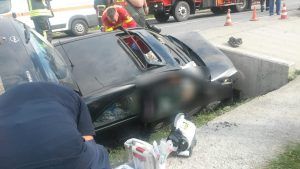 Accident cu 5 victime rănite foarte grav în Gorneşti