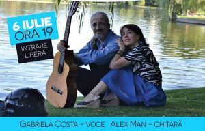 Concert Jazzilian: Gabriela Costa și Alex Man, în Cetatea Medievală