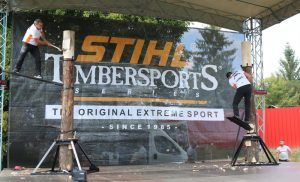FOTO: Campionul naţional STIHL Timbersports 2018, stabilit la Reghin