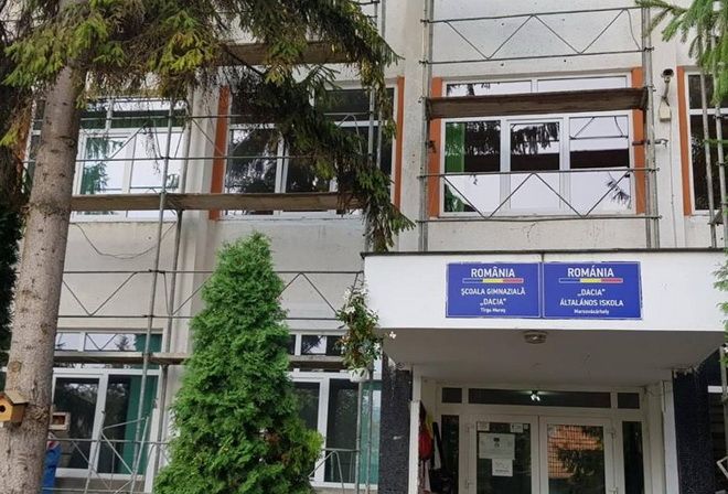 Gimnaziul ”Dacia” din Târgu-Mureș, în proces de reabilitare