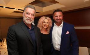 Un mureşean, la cină cu Arnold Schwarzenegger