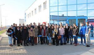 Studenţi UMFST, în vizită la Hirschmann România