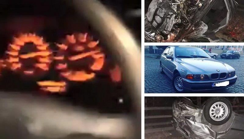 VIDEO: Accident live pe un drum din Mureş, la 220 km/h