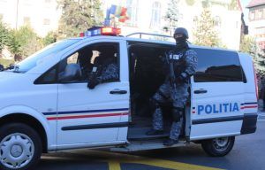 Poliţia Mureş, la datorie de Ziua Naţională a României
