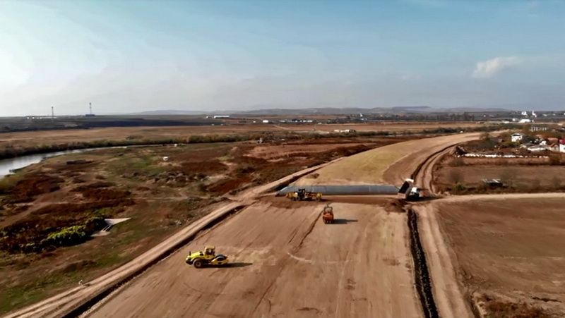 VIDEO: Stadiul lucrărilor la tronsonul de autostradă Ogra – Câmpia Turzii