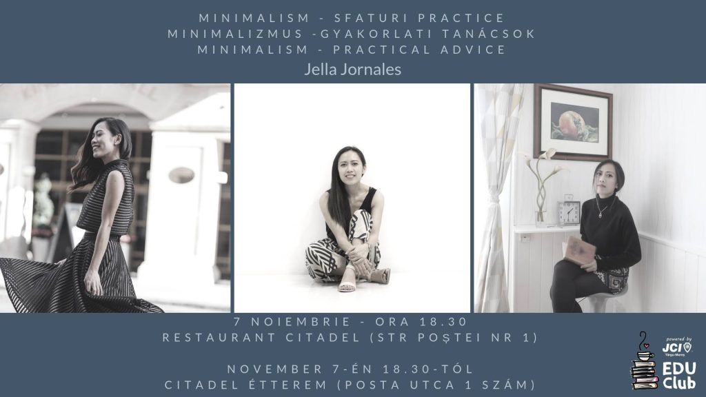 Jella Jornales în premieră la Târgu-Mureș într-o discuție despre minimalism