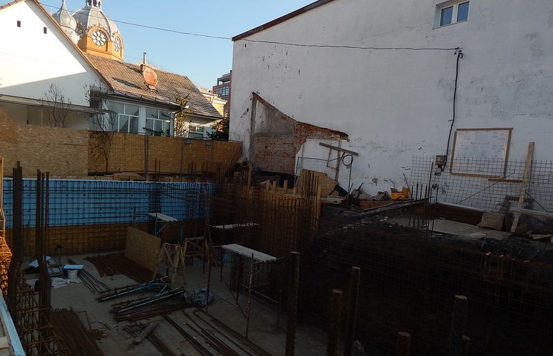 FOTO: O nouă clădire de birouri în construcţie la Târgu-Mureş!