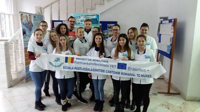 Al treilea proiect Erasmus+ la Şcoala Postliceală “Dimitrie Cantemir” Târgu-Mureş