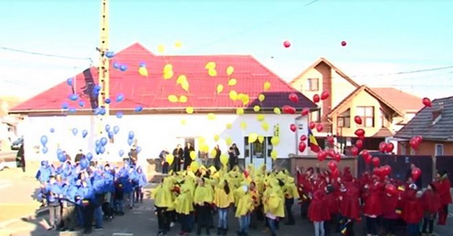 VIDEO: Ziua Naţională a României, sărbătorită la Ungheni