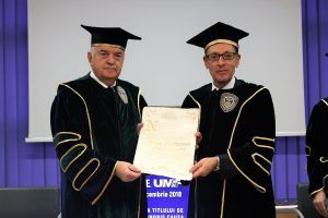 FOTOGALERIE. Piero Portincasa, Doctor Honoris Causa al UMFST Târgu-Mureș