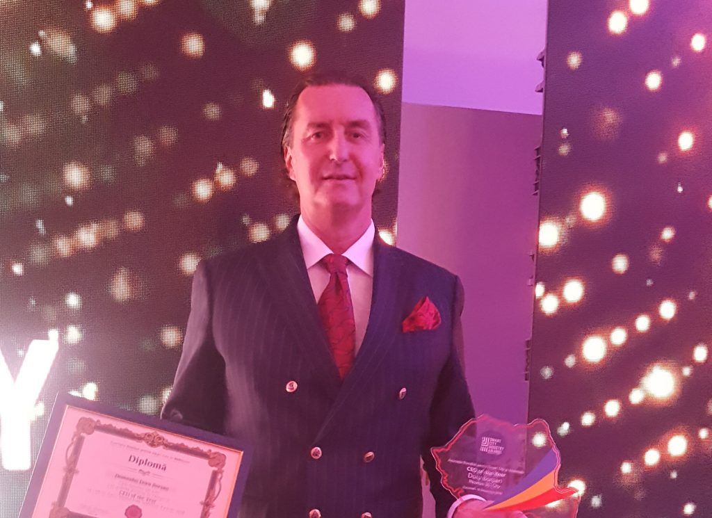 Doru Borșan, laureat al Galei Smart City Industry Awards cu titlul CEO of the Year