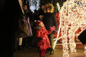 FOTO: Sărbători feerice la Târgul de Crăciun din Târgu-Mureș