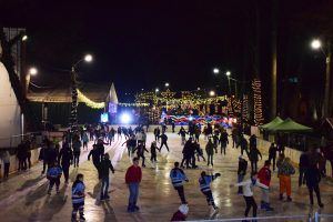 Deschiderea oficială a patinoarului din Târgu-Mureș