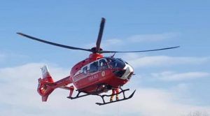 FOTO: Salvamontiştii, pregătire pentru salvarea cu elicopterul