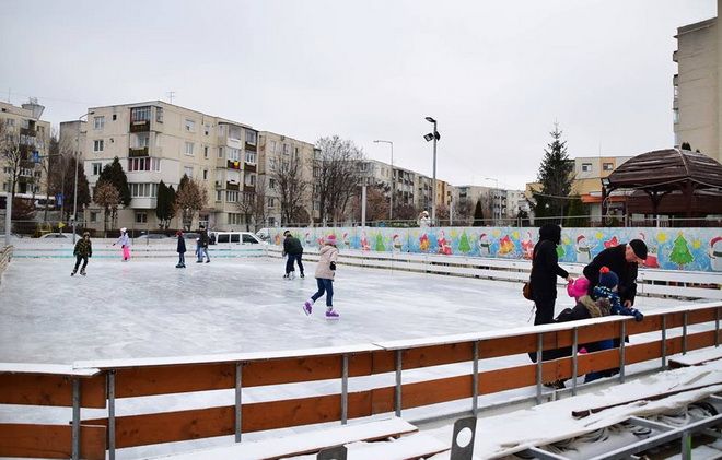 Târgu-Mureș, orașul cu două patinoare!