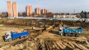 FOTO: Maurer Imobiliare a demarat lucrările pentru ansamblul Maurer Residence Târgu-Mureș