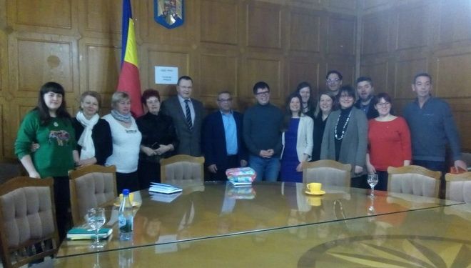 Delegație germană, în vizită la Sighișoara