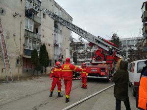 Incendiu într-un apartament din Târgu Mureș!