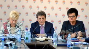 Raportul primarului Maria Precup, prezentat în fața prefectului Mircea Dușa