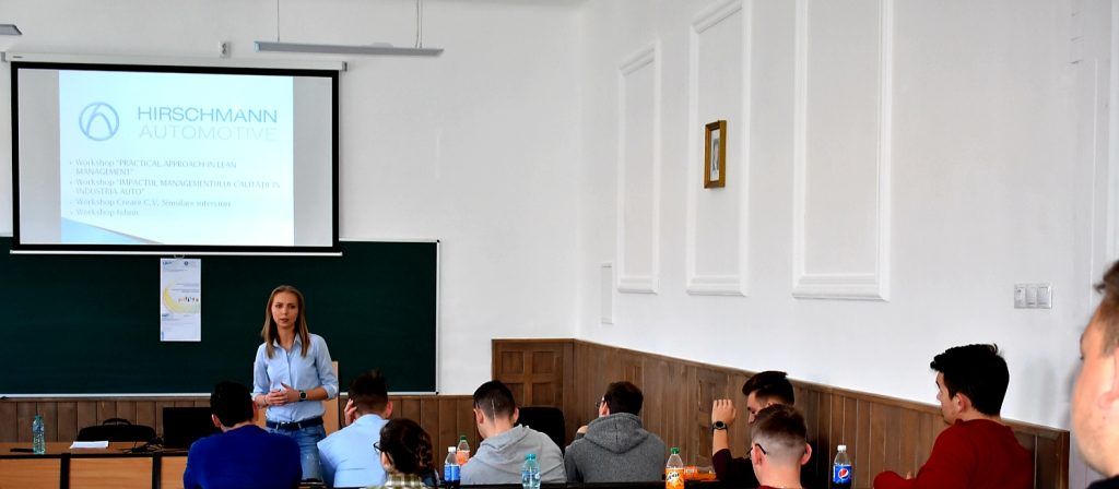 Hirschmann România în vizită la UMFST în cadrul evenimentului „Studenții de azi, profesioniștii de mâine