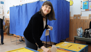 FOTO: Lavinia Cosma, USR, vot „pentru oameni cinstiți și profesioniști”