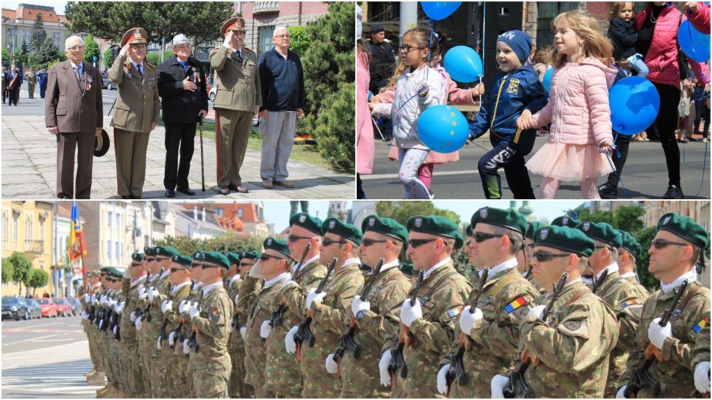 GALERIE FOTO. 84 de fotografii de la Ziua Europei din Piața Victoriei, o zi cu triplă semnificație pentru români