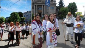 FOTO: Ziua Naţională a Costumului Tradiţional din România, omagiată la Târgu Mureș