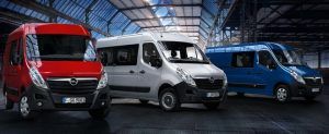 Caravana vehiculelor comerciale Opel, la Târgu-Mureș