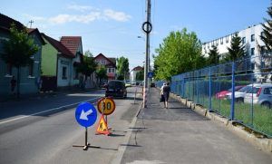 Târgu-Mureş: Modificări în privința circulației pe strada Cuza Vodă