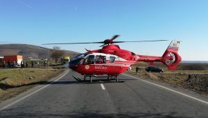 Accident în Silivaşu de Câmpie. Victima, transportată cu elicopterul SMURD la Târgu-Mureş
