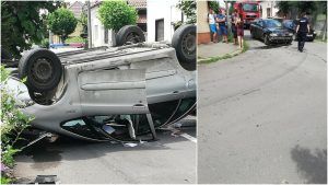 FOTO: ACUM. Accident rutier pe strada B.P. Hașdeu
