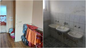 Poziția Primăriei Târgu Mureș: Azilul se află într-o stare deplorabilă. Locatarii de la Azilul de Noapte refuză cu îndârjire să se mute în noile locuințe temporare.
