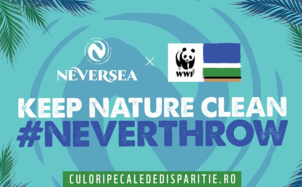 NEVERSEA, primul brand ambasador al Campaniei „Culori pe cale de dispariție” al  World Wide Fund for Nature România